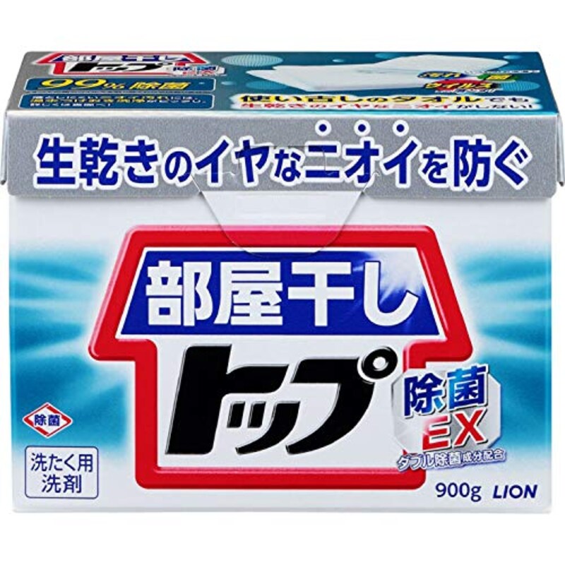 ライオン,部屋干しトップ 洗濯洗剤 粉末 除菌EX
