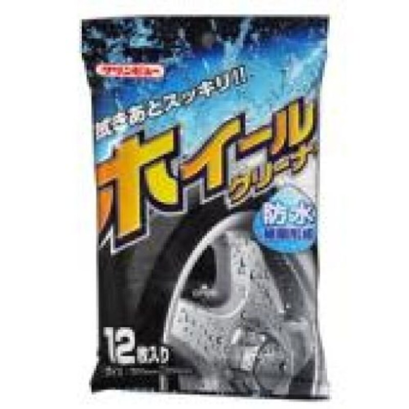 ICHINEN(イチゲン),ホイールクリーナー シート 12枚入り,15793