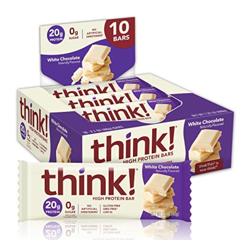 Think Thin,High Protein Bars, White Chocolate