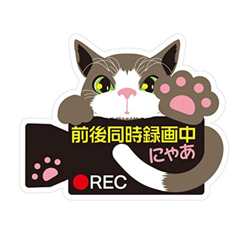 Maxwin(マックスウィン),ドライブレコーダー マグネットステッカー