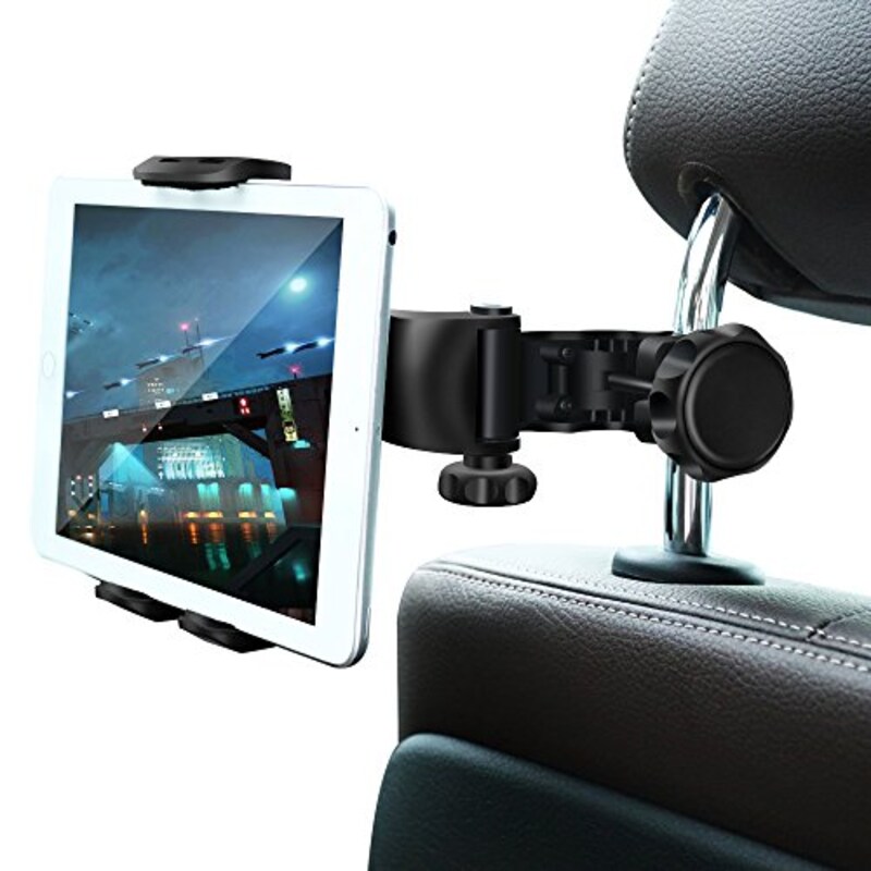 Ansteker,タブレットホルダー 車載ホルダー 自動車後部座席用 360度回転式 4-11インチスマホ,ZJ
