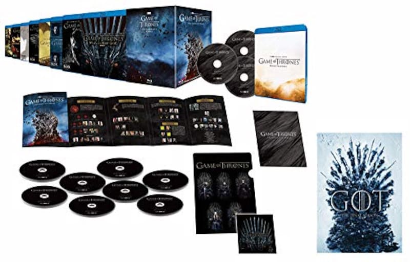 ワーナー・ブラザーズ・ホームエンターテイメント,ゲーム・オブ・スローンズ(Blu-ray)