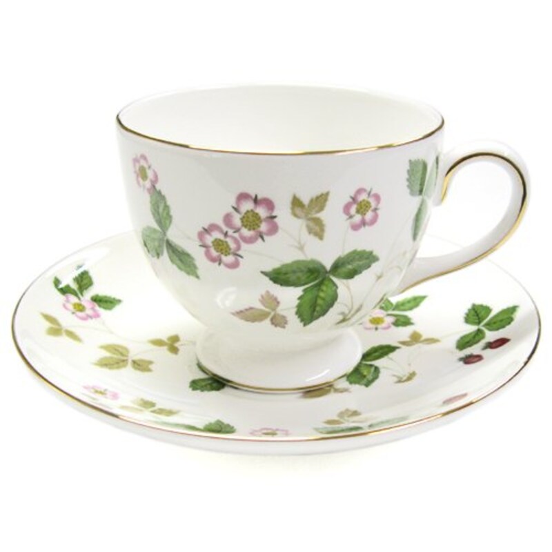WEDGWOOD(ウェッジウッド),ワイルドストロベリー カップ&ソーサー