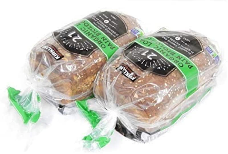 KIRKLAND（カークランド）,有機食パン 21穀オーガニックパン 765ｇ×2