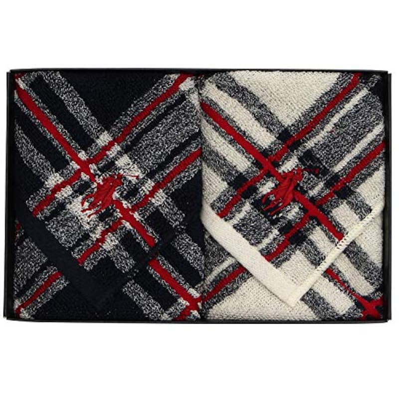 Ralph Lauren(ラルフローレン),ハンカチ 二枚セット ギフトBOX付き ラッピング済