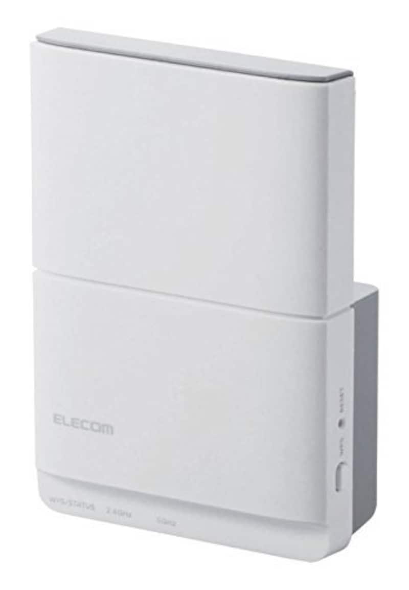 ELECOM（エレコム）,WiFi 無線LAN 中継器 コンセント直挿し型,WTC-1167HWH