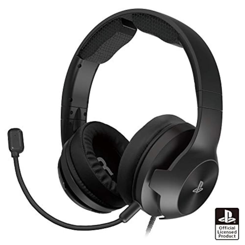 HORI(ホリ),ホリゲーミングヘッドセット ハイグレード for PlayStation®4 ブラック,PS4-146