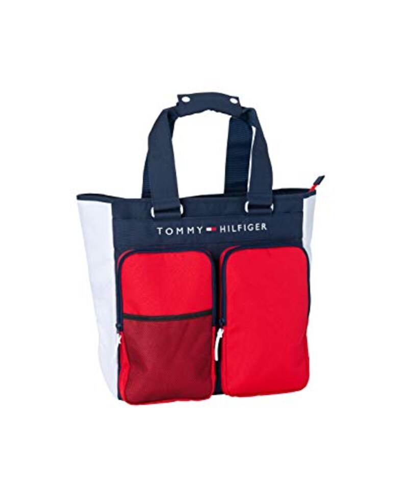 TOMMY HILFIGER GOLF(トミーヒルフィガーゴルフ),シグネチャーラウンドバッグ,THMG9FBD