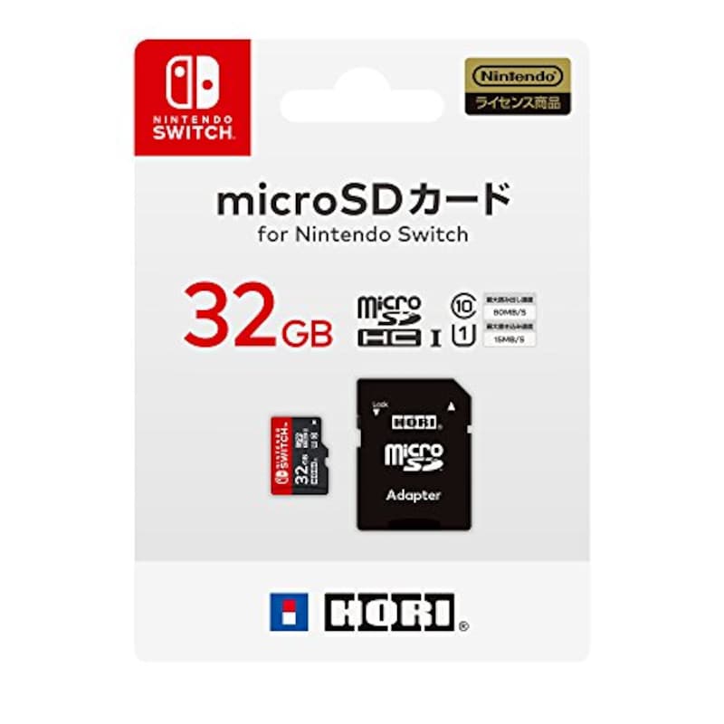 ホリ,Nintendo Switch対応マイクロSDカード32GB