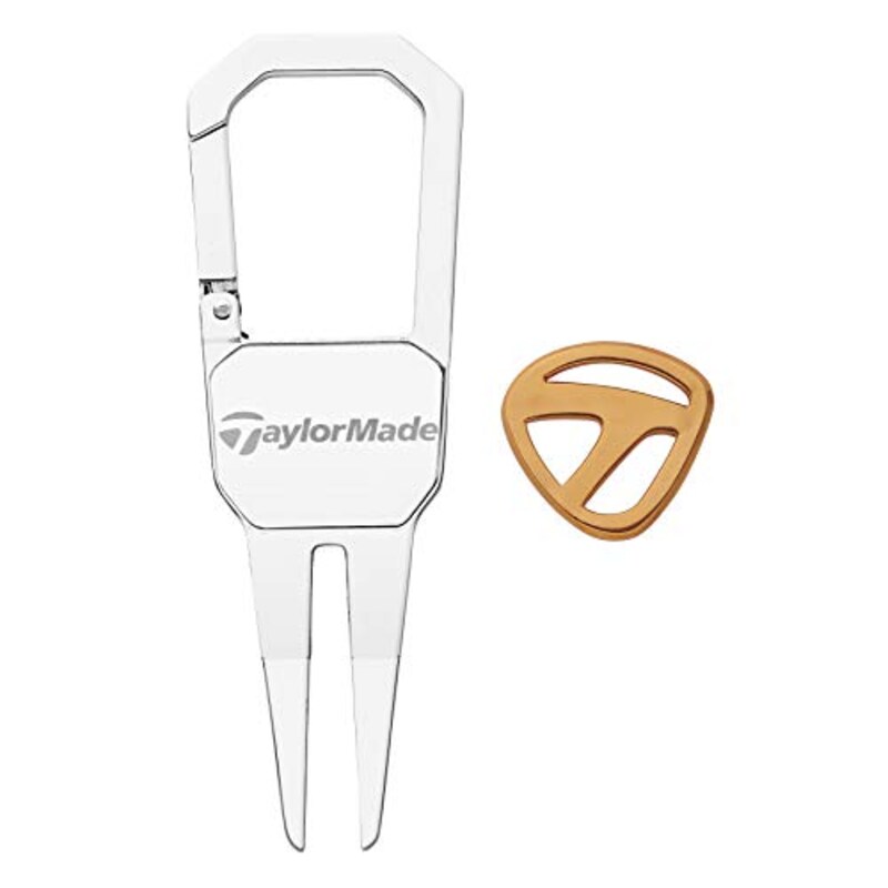 TAYLOR MADE(テーラーメイド),カラビナグリーンフォーク マーカーセット オレンジ,V95839