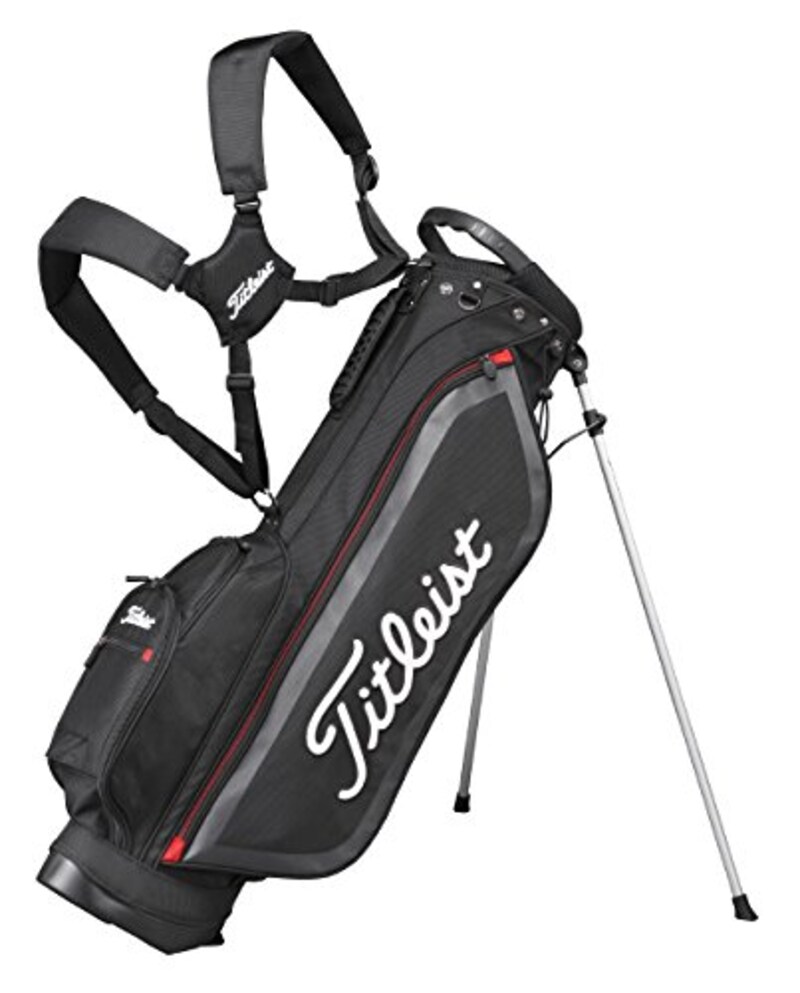 TITLEIST(タイトリスト),軽量スタンドバッグ CBS76 7.5型,CBS76-BK