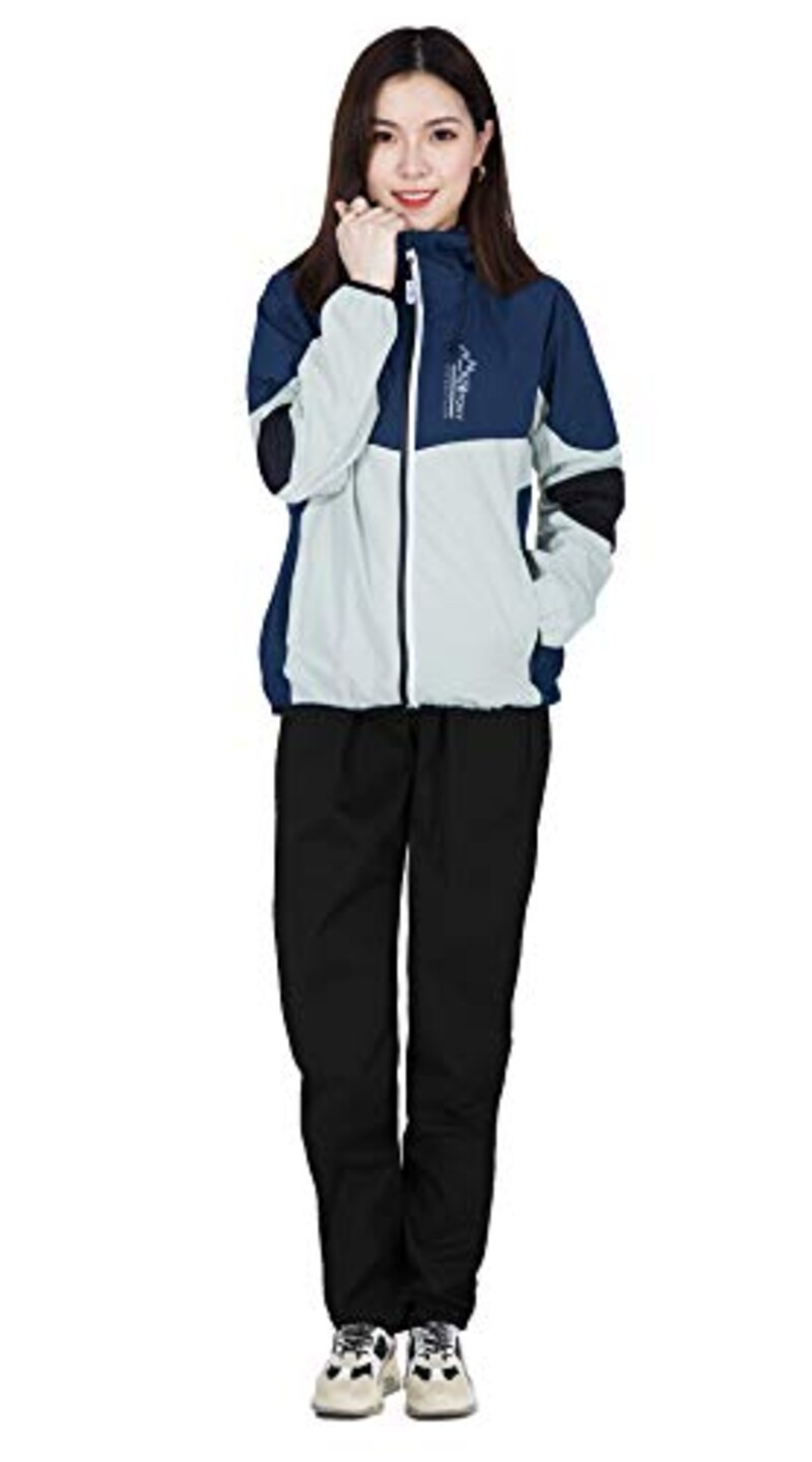 Arasiyama(アラシヤマ),レインウェア レディース 上下セット