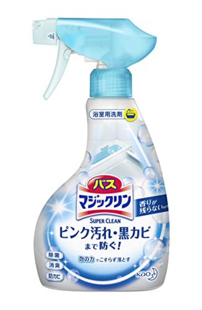 花王,バスマジックリン 泡立ちスプレー SUPERCLEAN