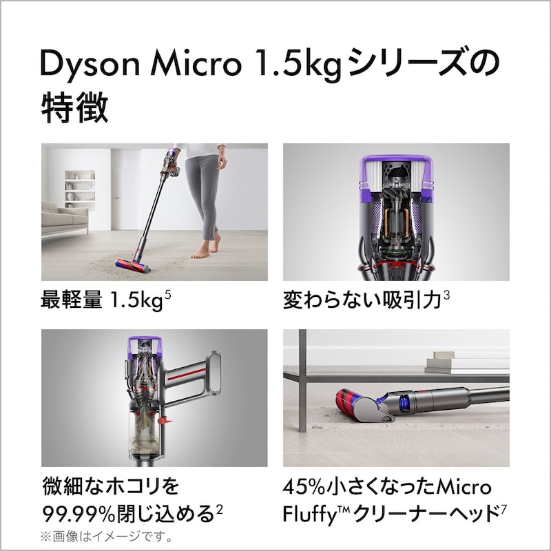 dyson（ダイソン）,Dyson Micro 1.5kg,SV21FF