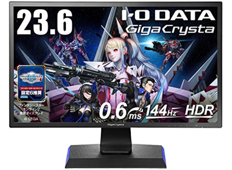 I-O DATA(アイ・オー・データ),GigaCrysta ゲーミングモニター, EX-LDGC242HTB