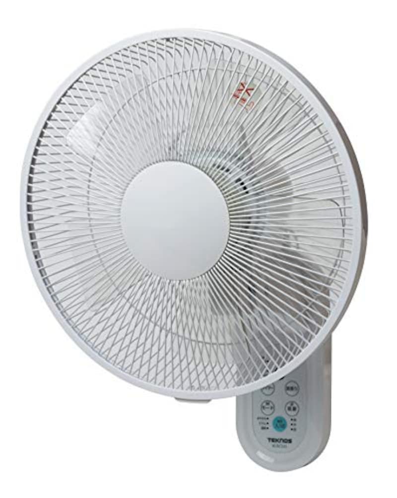 TEKNOS(テクノス),壁掛け扇風機 DCモーター搭載,KI-DC335