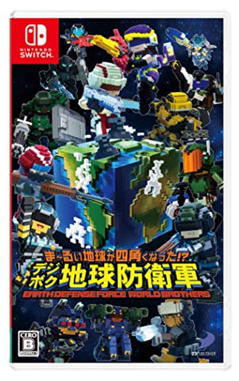 D3 PUBLISHER,ま~るい地球が四角くなった?デジボク地球防衛軍