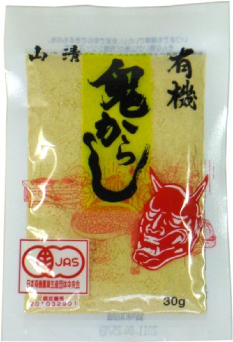 山清,有機栽培鬼からし