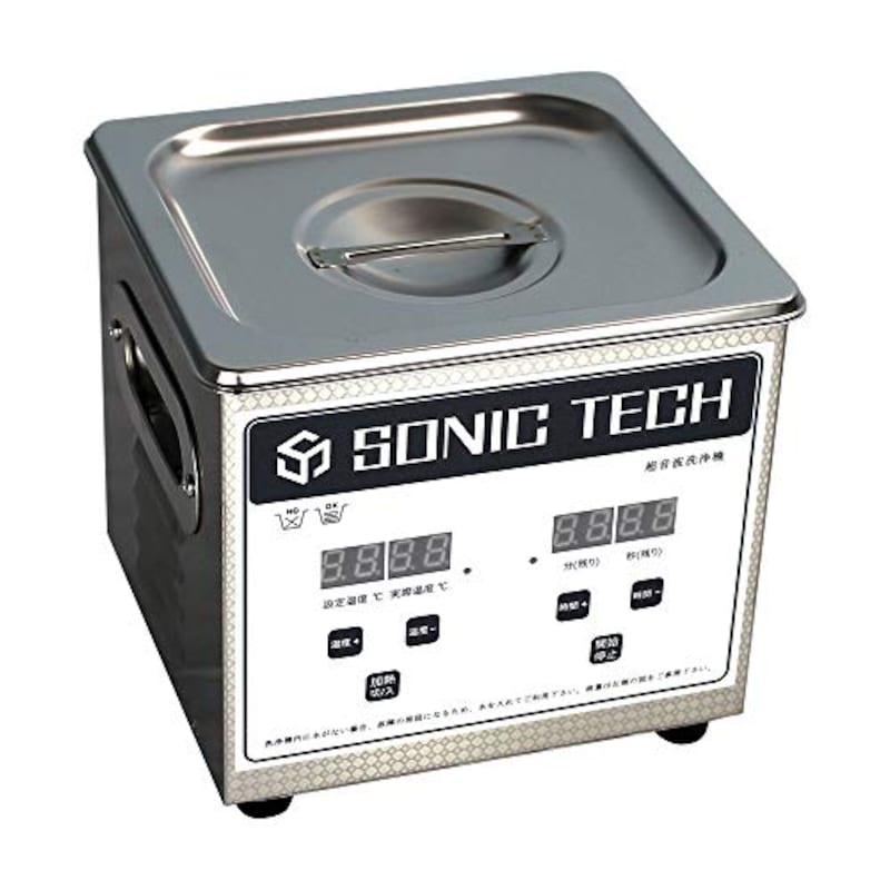 SONIC TECH（ソニックテック）,小型業務用超音波洗浄機,ST-009D