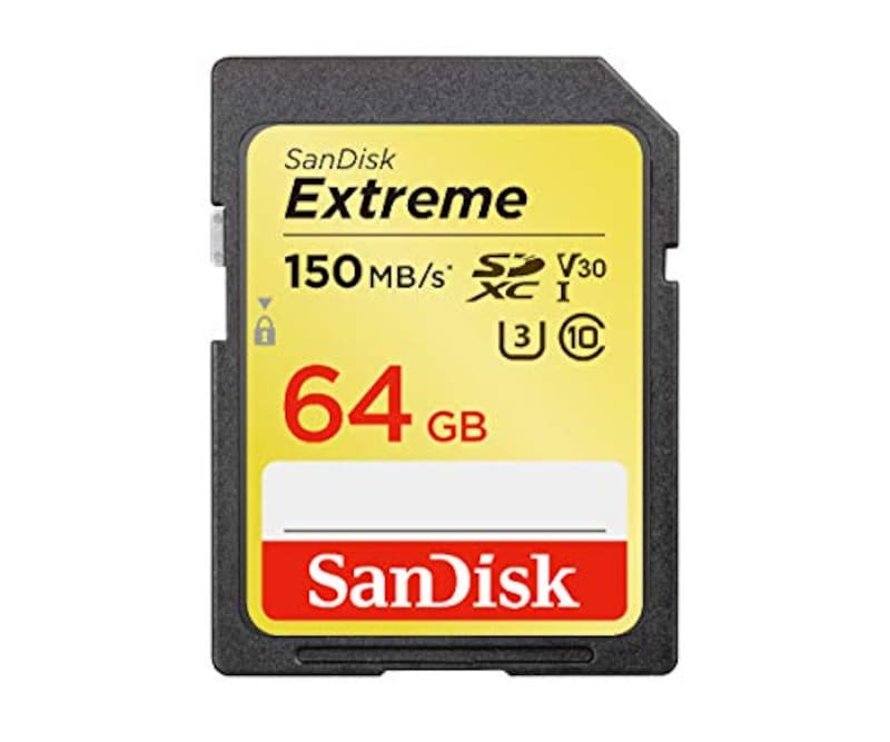 SanDisk（サンディスク）,SDカード Extreme,SDSDXV6-064G-GHENN