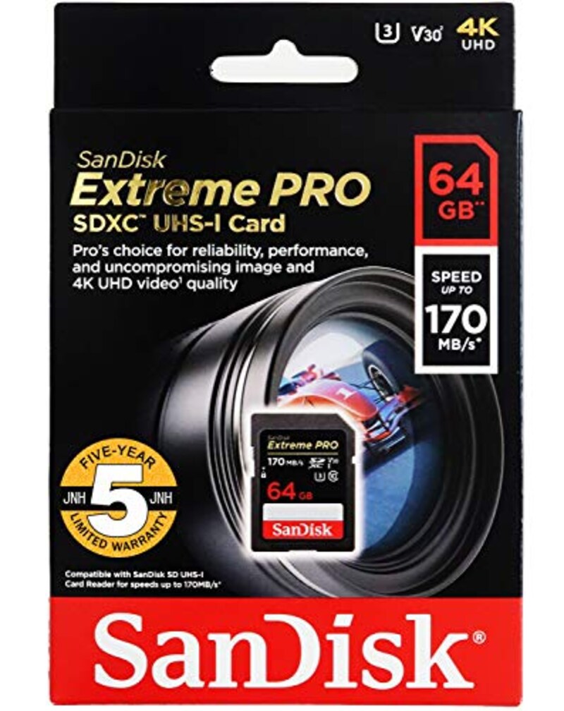 SanDisk（サンディスク）,Extreme Pro SDXCカード