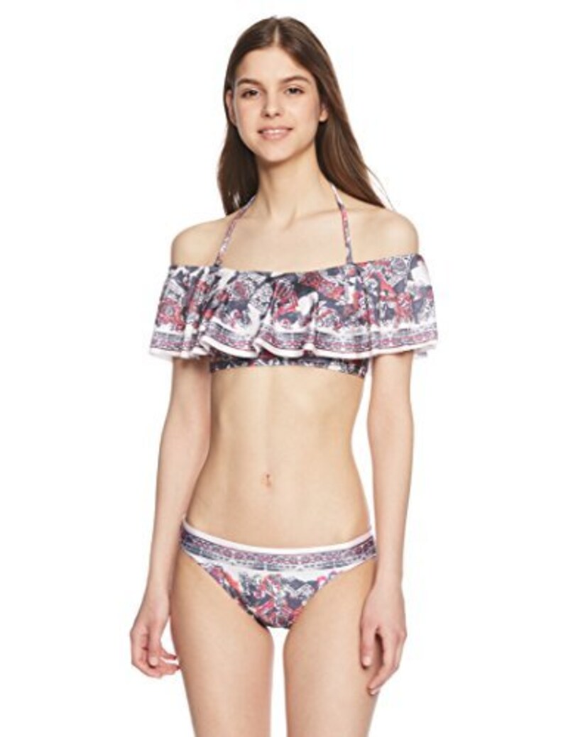 JILLSTUART(ジルスチュアート),エスニックオフショルダービキニ,328-915
