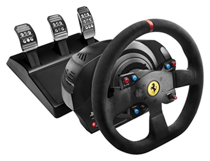 Thrustmaster(ストラトマスター),T300 Ferrari Integral Racing Wheel Alcantara Edition,4160660