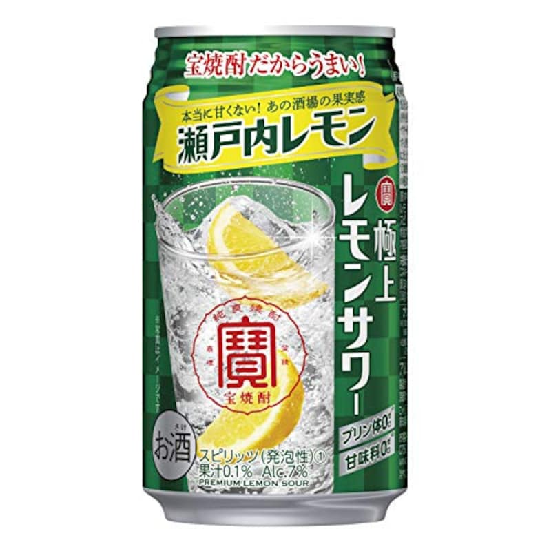 宝酒造,極上レモンサワー 瀬戸内レモン