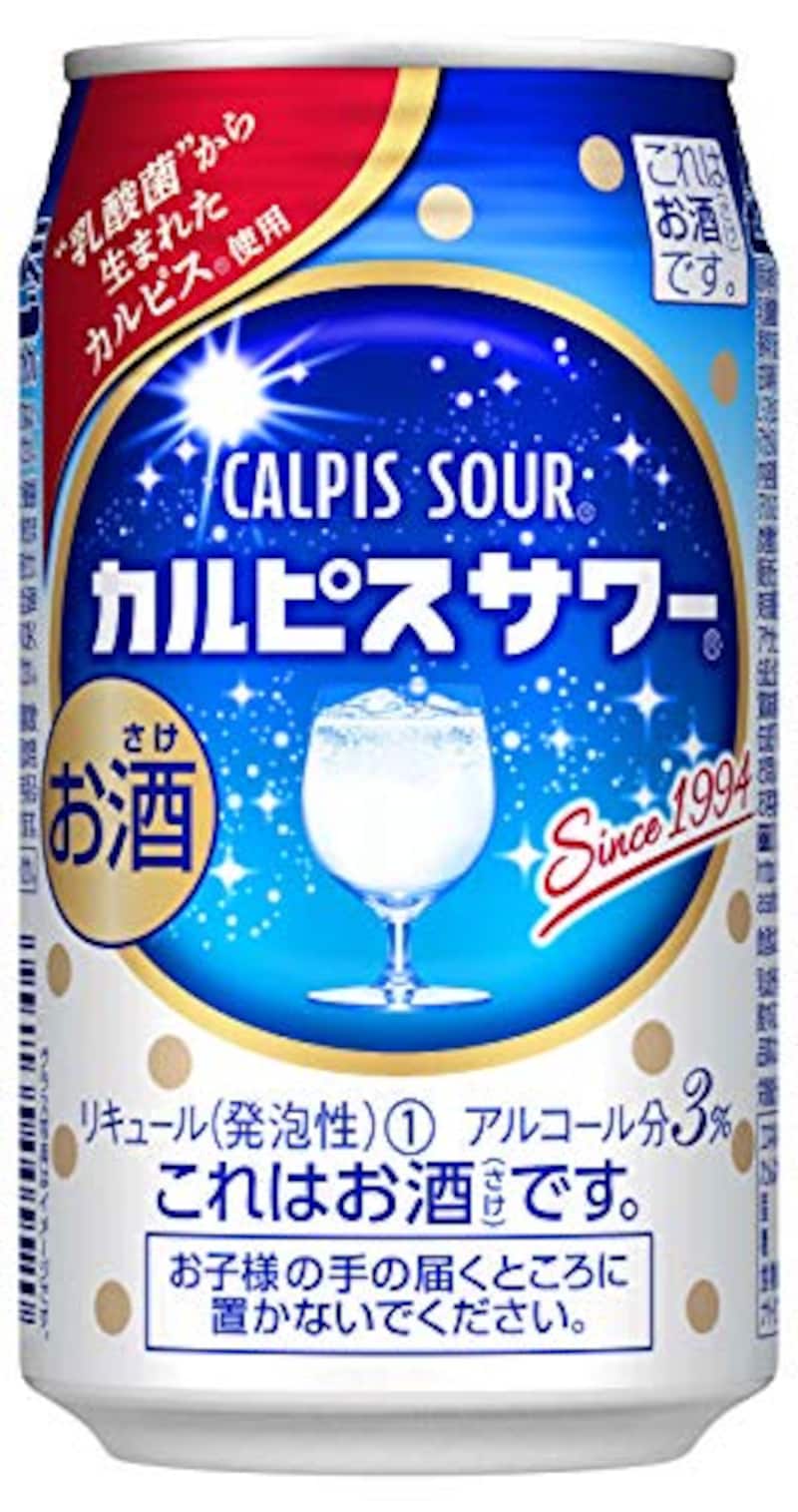 アサヒ飲料,カルピスサワーチューハイ