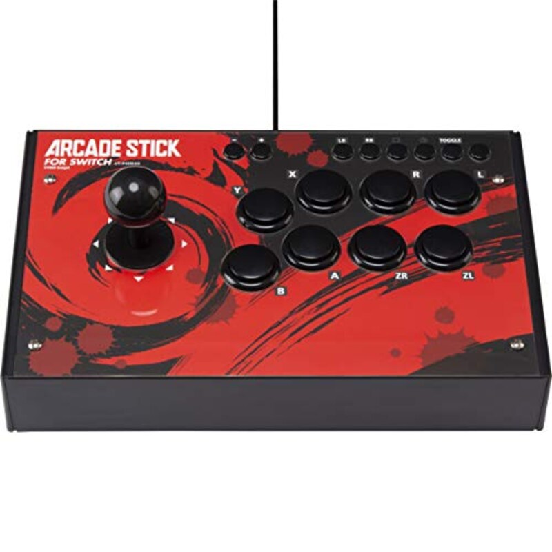 サイバーガジェット,CYBER アーケードスティック( PS4 / SWITCH 用),CY-P4SWAS-BK