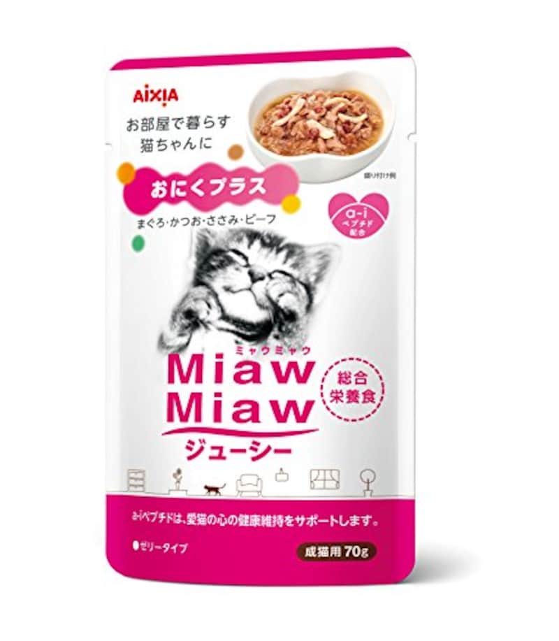 アイシア,ミャウミャウ ジューシー おにくプラス