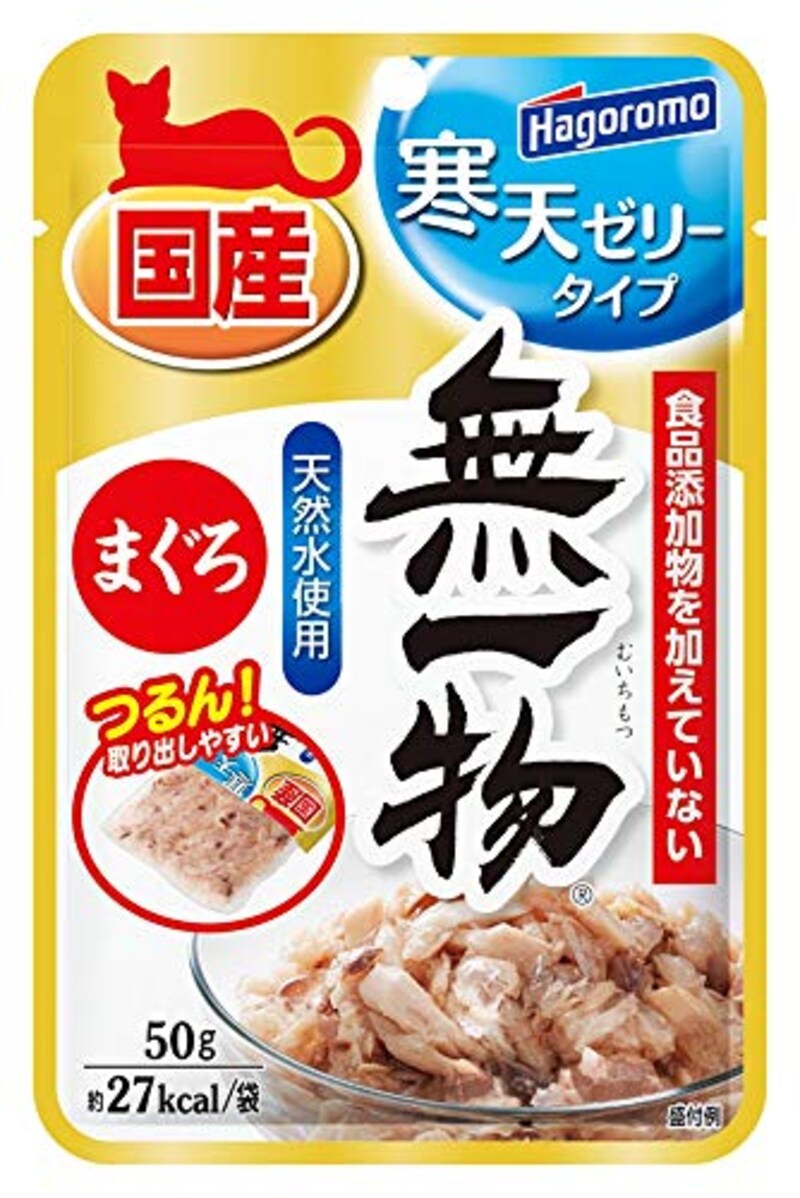 はごろもフーズ,無一物 パウチ 寒天ゼリータイプ まぐろ