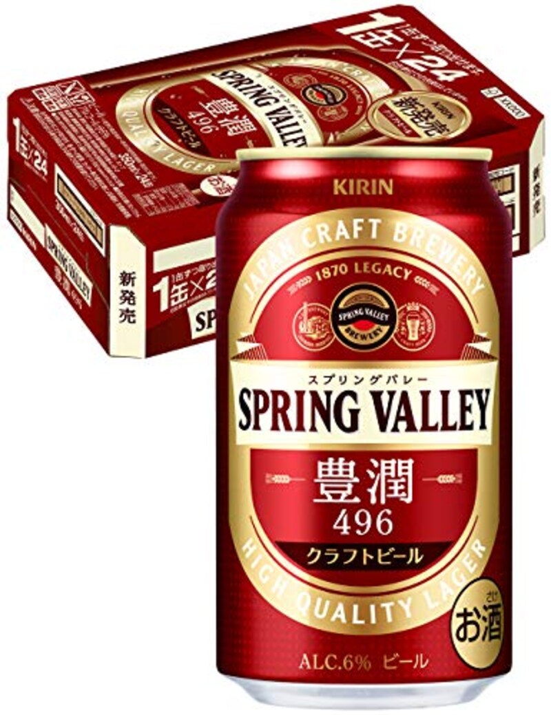 キリン,SPRING VALLEY(スプリングバレー)豊潤〈496〉 350ml×24本