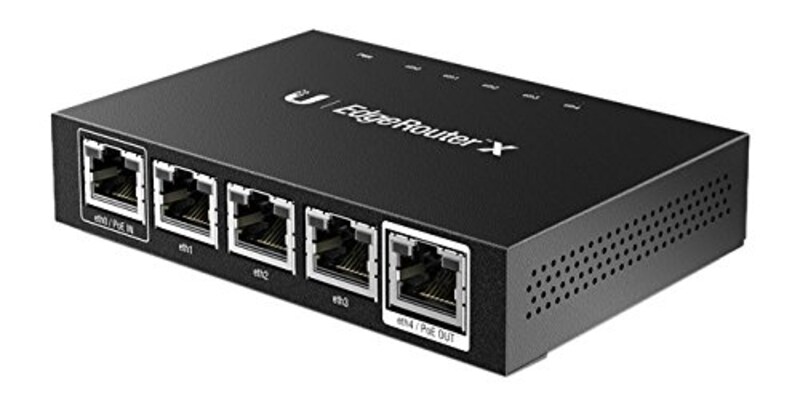 Ubiquiti Networks(ユビキティネットワークス),Edgerouter ER-X(日本国内),ER-X