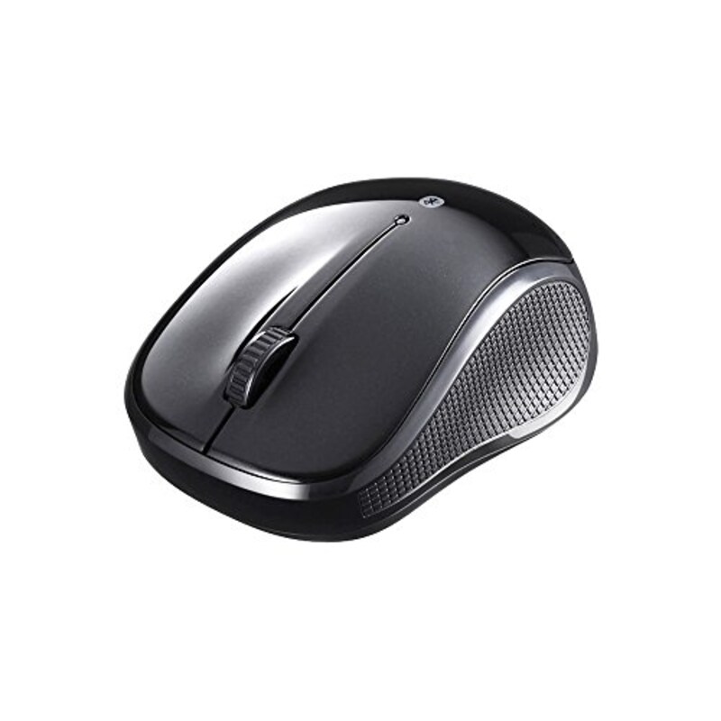 BUFFALO(バッファロー),BlueLED 静音 3ボタンマウス,BSMBB108BK