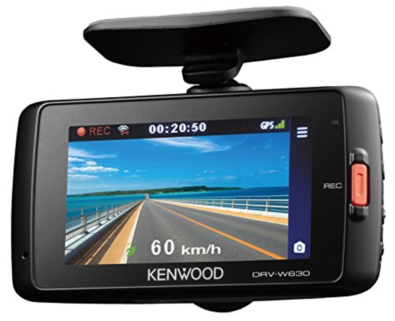 KENWOOD（ケンウッド）,ドライブレコーダー WideQuad-HD Wifi機能付,DRV-W630