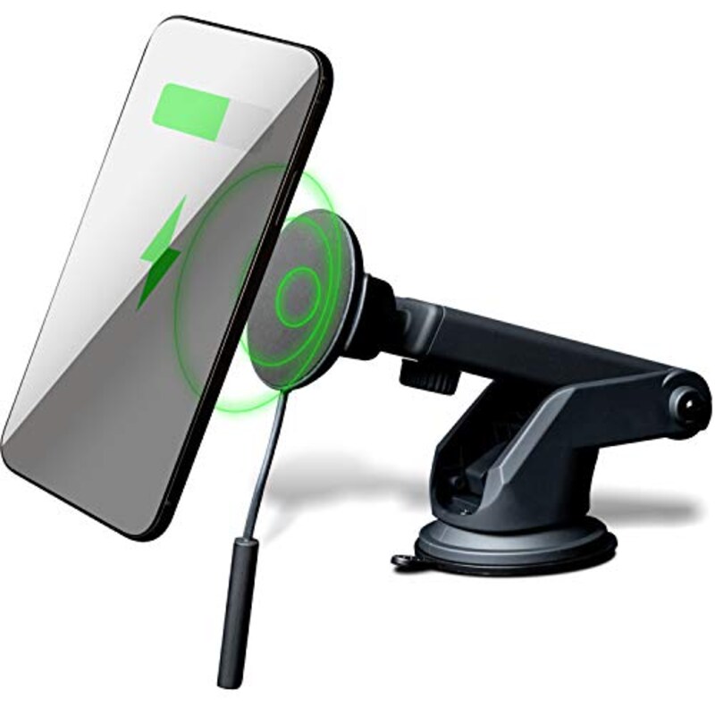 TAXION,ナノ吸着パッド スマホホルダー ワイヤレス充電器,TQI-22