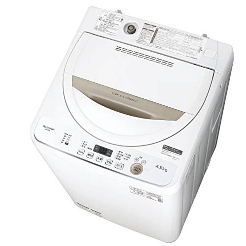 SHARP(シャープ),全自動洗濯機 4.5kg ,ESGE4EC