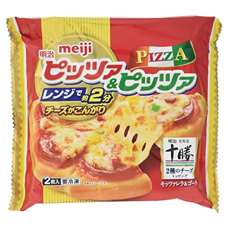 meiji（明治）,レンジピッツァ&ピッツァ