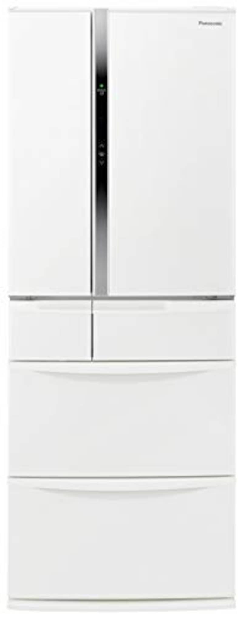 Panasonic(パナソニック),6ドア冷蔵庫 パールホワイト ,NR-FVF456-W
