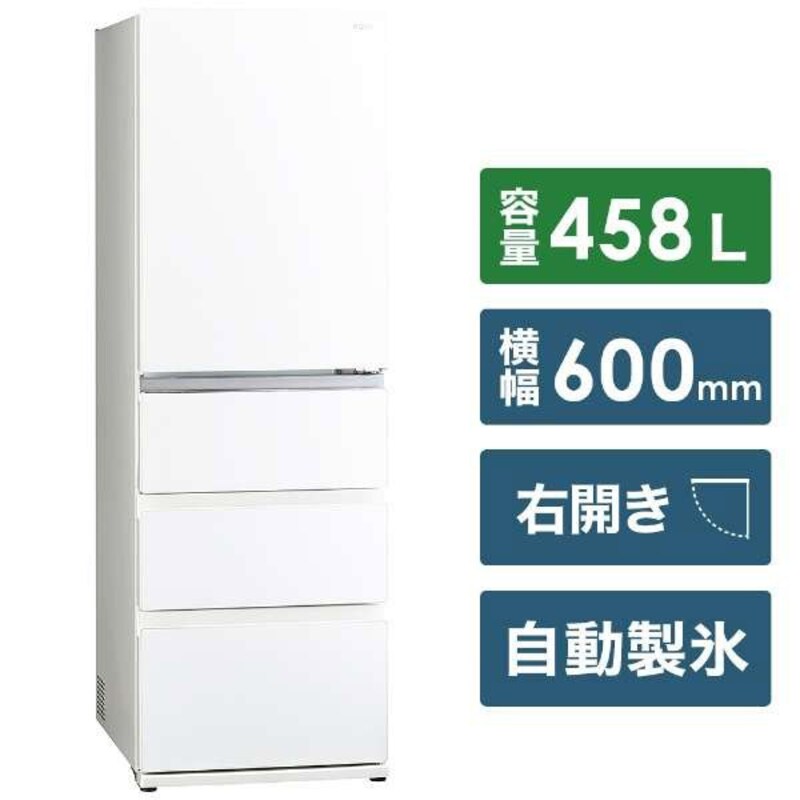 AQUA（アクア）,4ドア冷蔵庫,AQR-VZ46K-W
