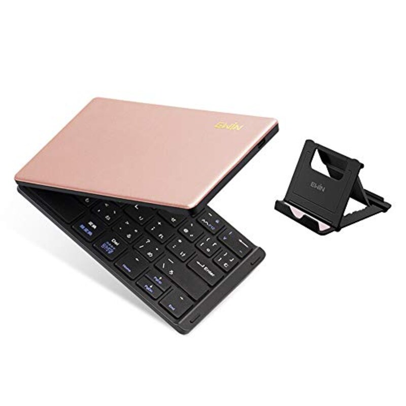 Ewin,折りたたみ式Bluetooth キーボード,―