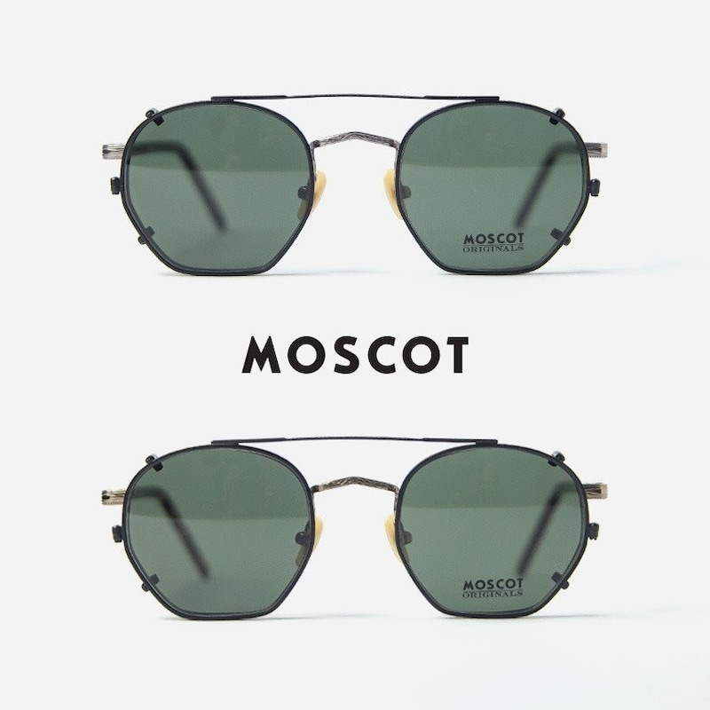 Moscot（モスコット）,LIEB クラウンパント クリップオンサングラス メガネ 伊達 度付き,gls-zev-s