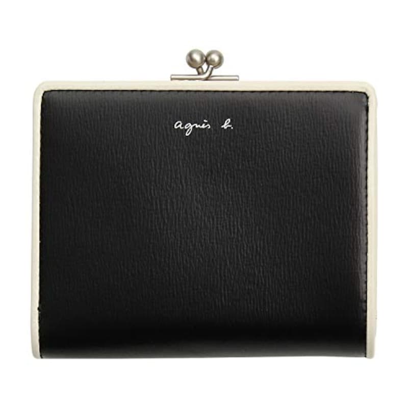 agnes b.(アニエスベー),VOYAGE FEMME (ヴォヤージュファム)ウォレット 二つ折り 短財布 がま口,EW04B-01