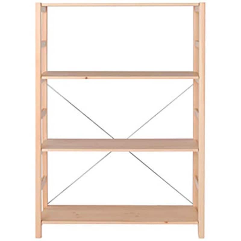 無印良品,パイン材ユニットシェルフ奥行25cmタイプ,02460730
