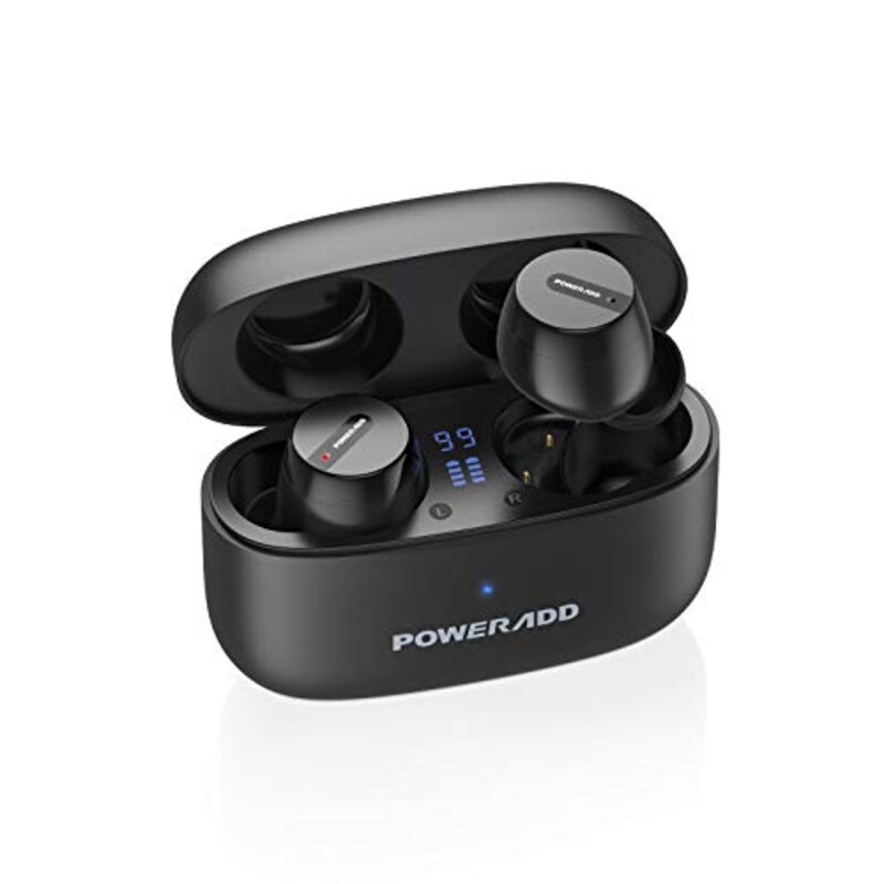 Poweradd,【2021最新版 Bluetooth イヤホン＆LED電量表示】 ワイヤレスイヤホン,S12