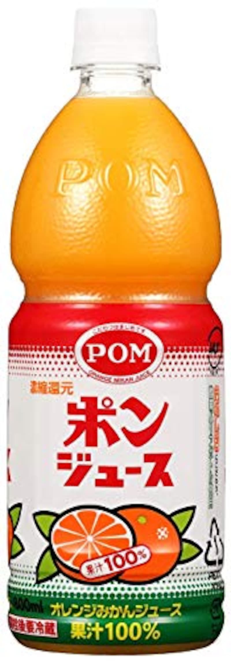 えひめ飲料 POM(ポン) ポンジュース  800ml 12本