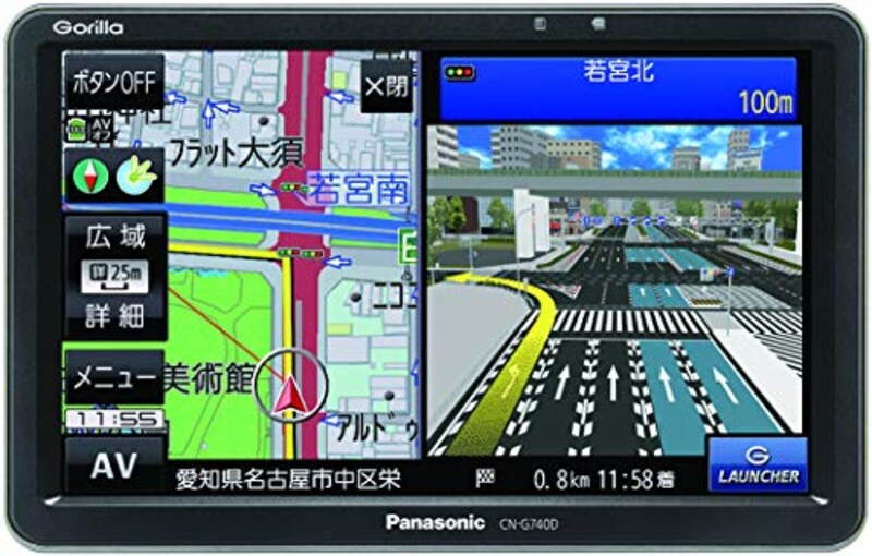 Panasonic(パナソニック),ポータブルカーナビ 7インチ ゴリラ,CN-G740D