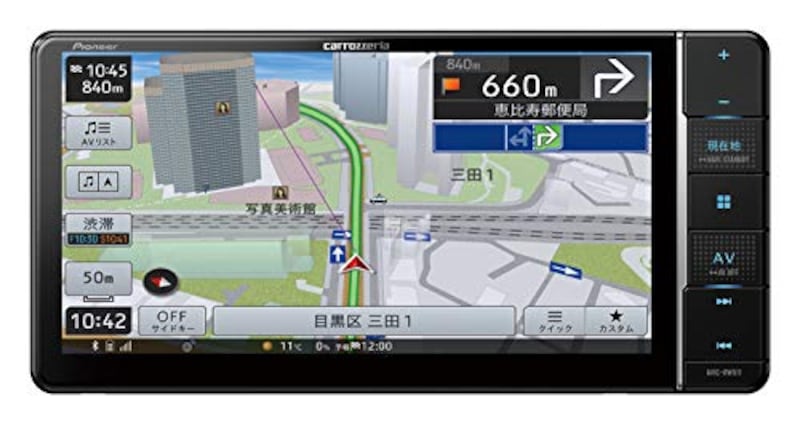 pioneer(パイオニア),カーナビ カロッツェリア 楽ナビ 7型ワイド ,AVIC-RW511