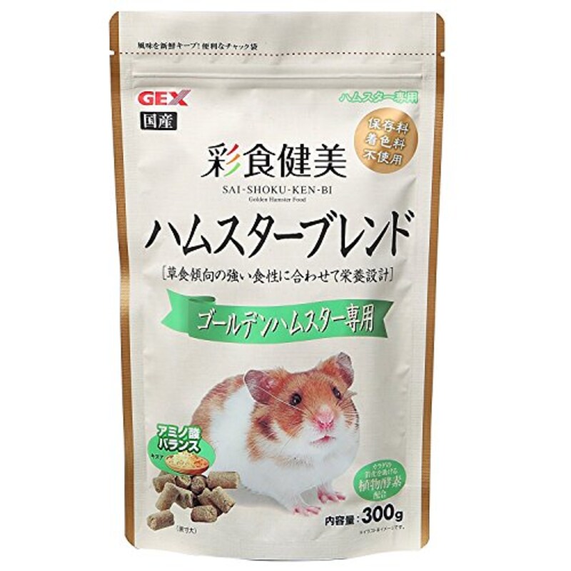 ジェックス,彩食健美 ハムスターブレンド ゴールデンハムスター専用